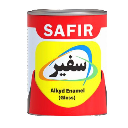 رنگ روغنی زرد روشن براق سفیر